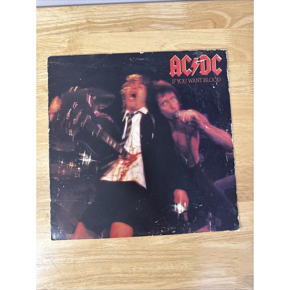 AC/DC – If You Want Blood You've Got It Atlantic SD 19212 Vinyl LP Album VG+